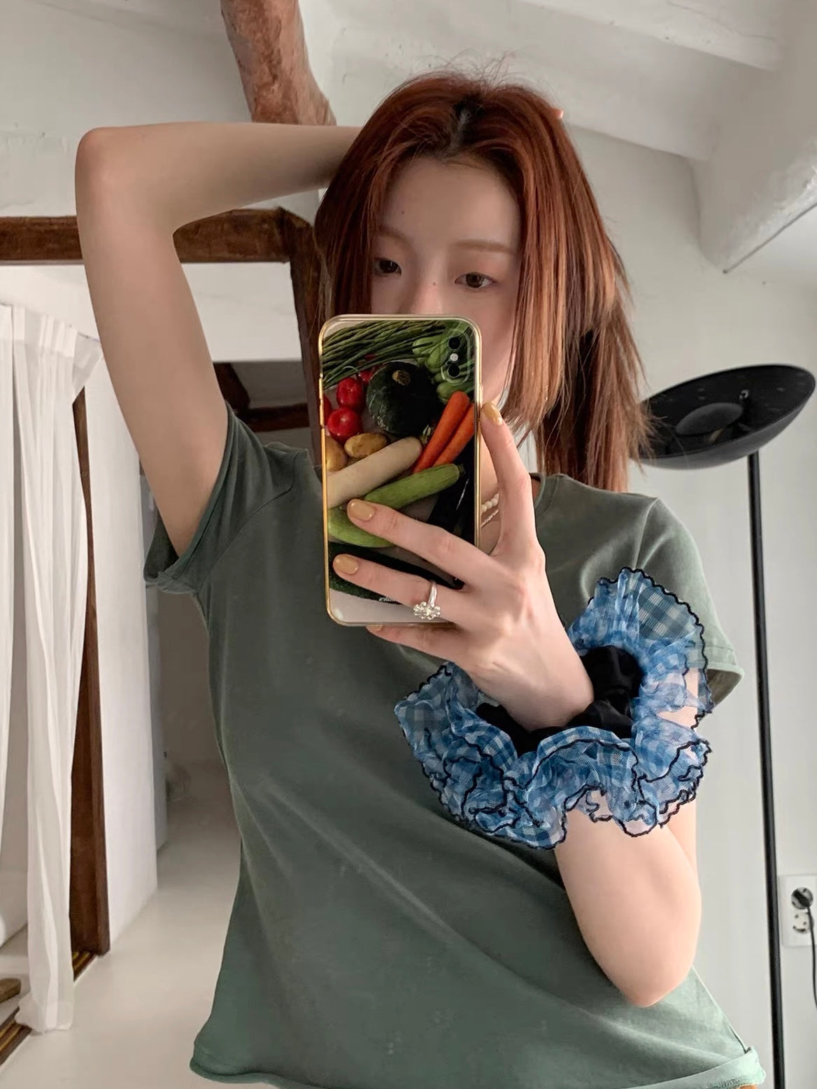 ニュアンスカラーベーシックTシャツ