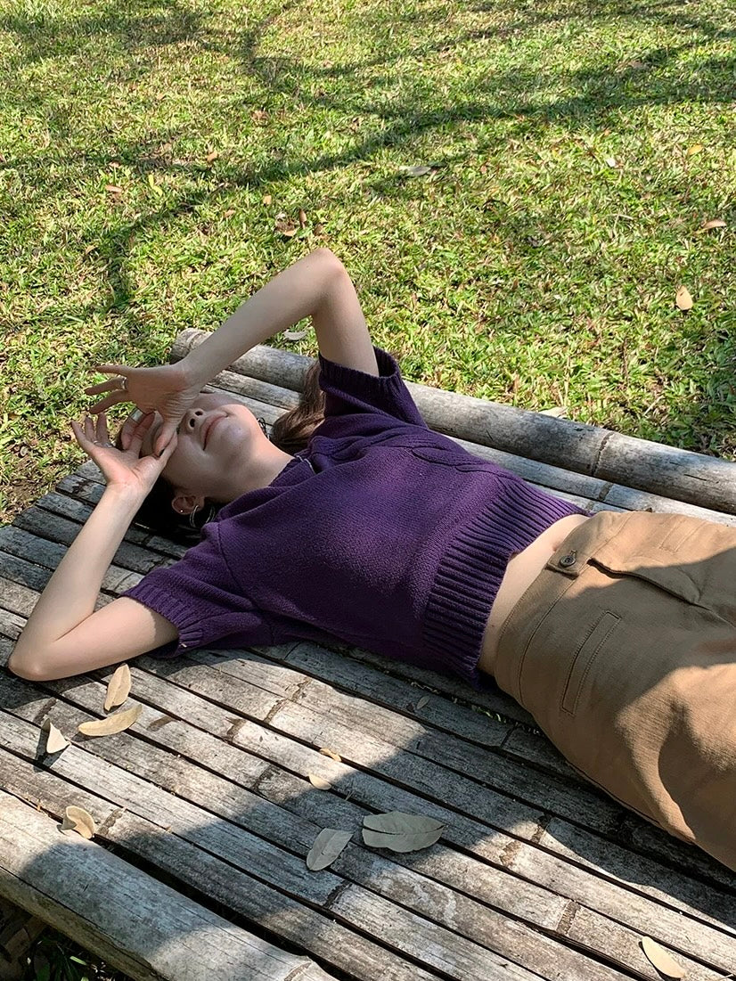 ストレートコットンパンツ