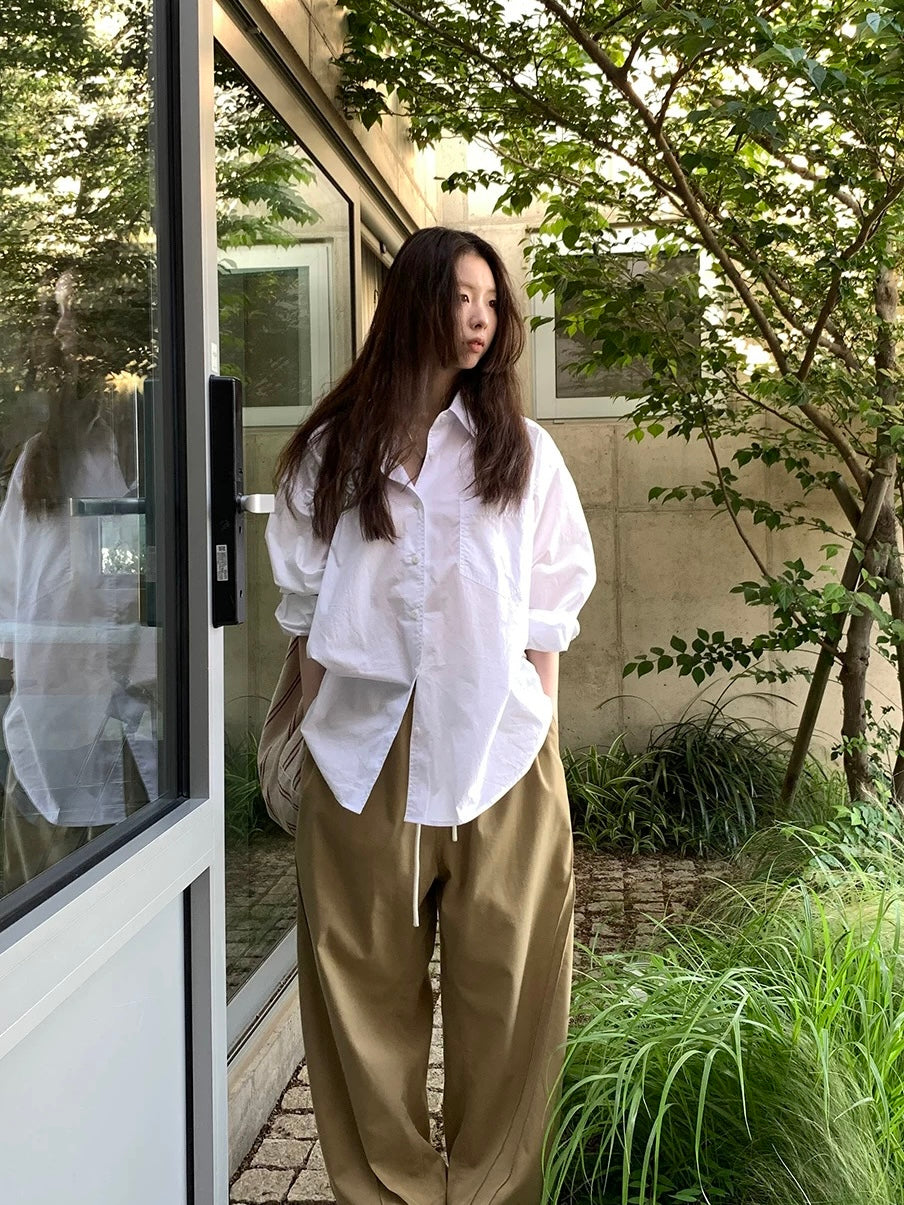 ビックシルエットシャツ
