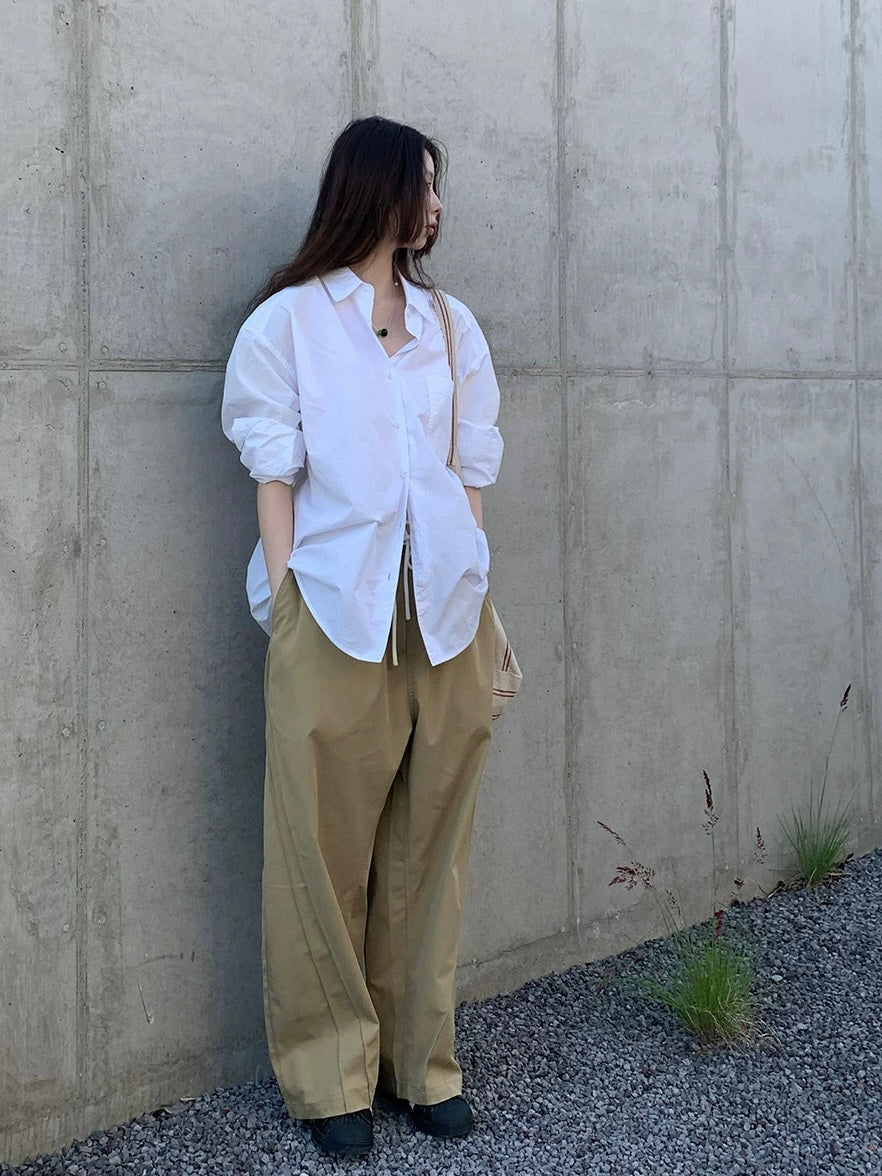 ビックシルエットシャツ